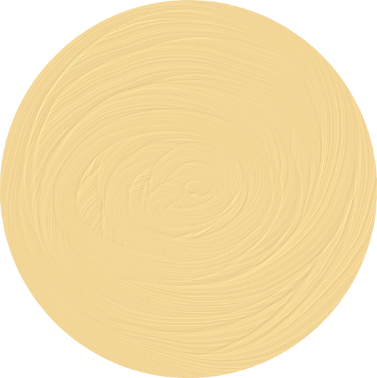 Yellow Circle Brushstroke 